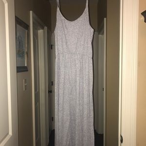 Gray H&M T-shirt Maxi Dress